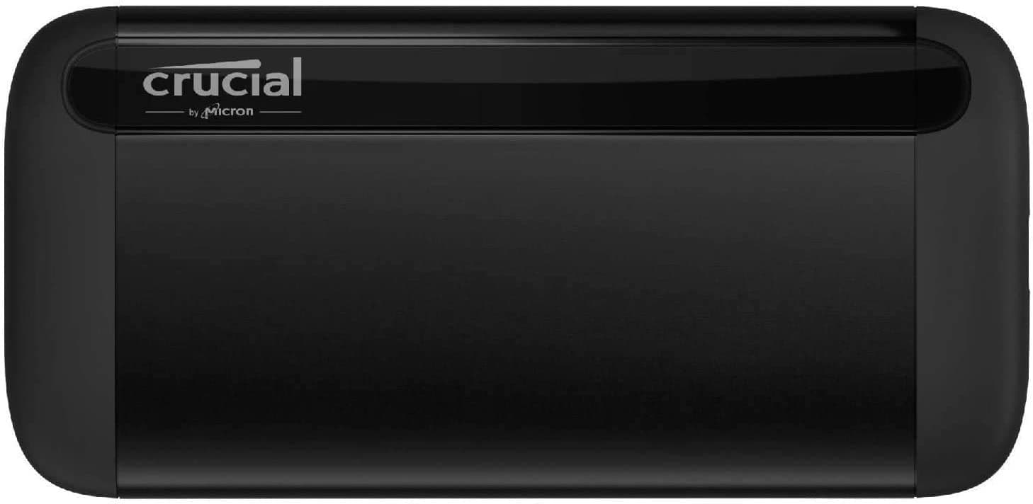 Crucial X8 2TB εξωτερικός SSD - USB 3.2 Gen 2, έως 1050MB/s