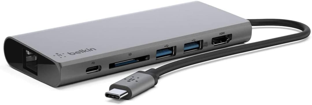 Belkin USB-C Multimedia Hub - κατάλληλο για MAC και PC