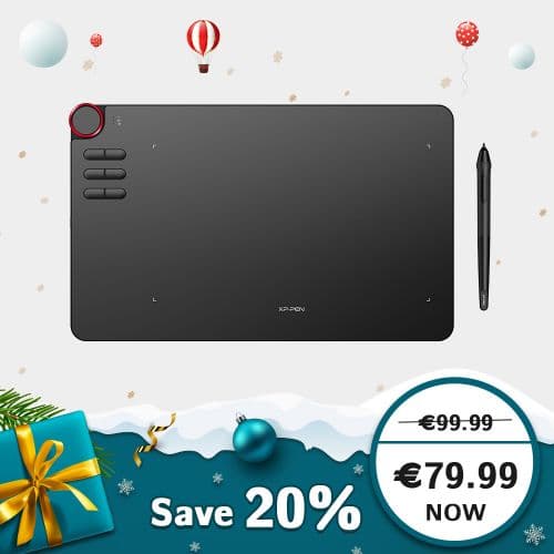 XP-PEN Digitizer Winter Sale με εκπτώσεις έως 30%