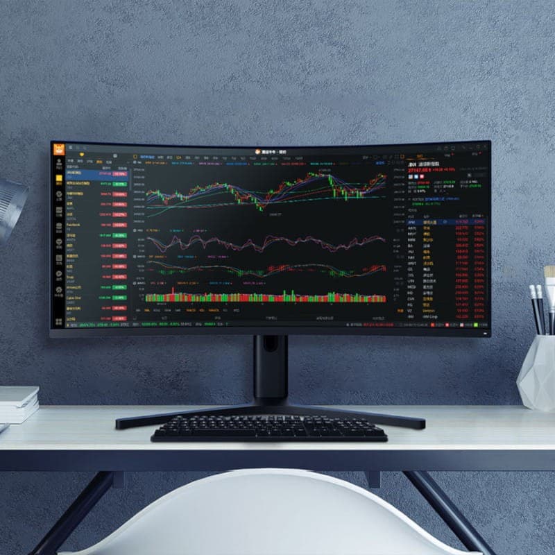 Gaming Monitor Xiaomi Mi 34" WQHD Curved 144Hz