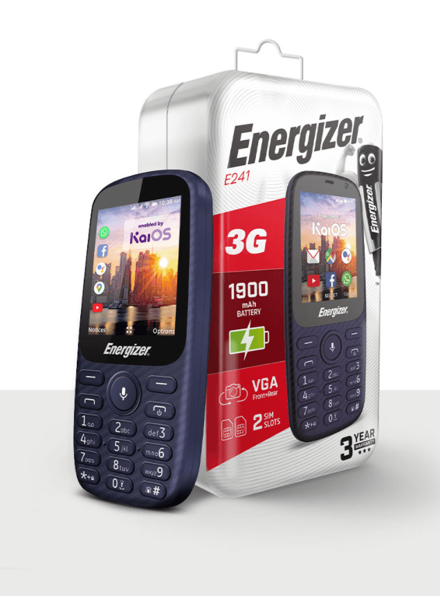 [Edit] Energizer Energy E241 3G Κινητό με KaiOS