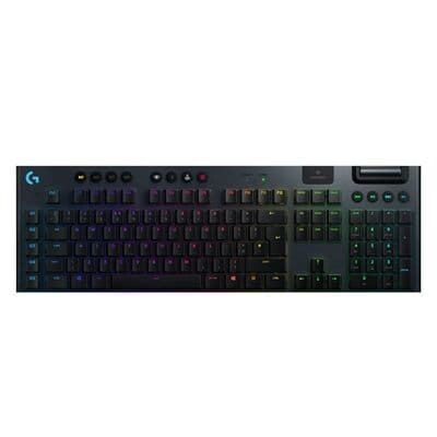 Logitech Πληκτρολόγιο G915 RGB Carbon Linear Switches Ασύρματο