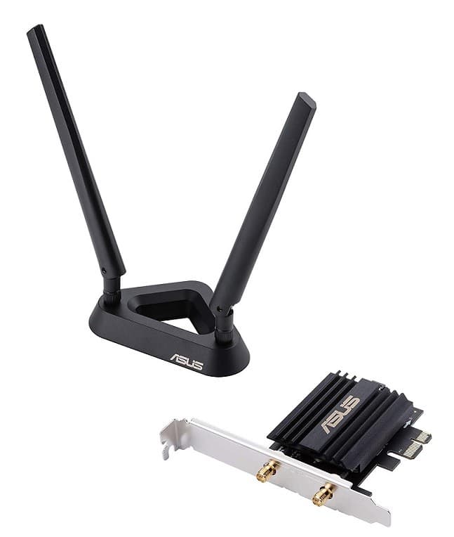 Κάρτα δικτύου Asus PCIe PCE-AX58BT (Wi-Fi 6 AX3000, Bluetooth 5.0) 50,45€ από Amazon Ισπανίας