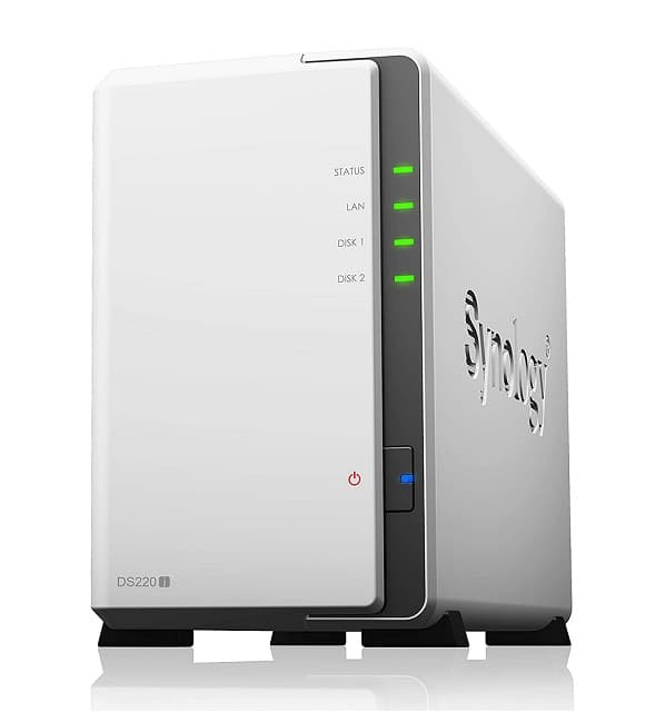 Synology DS220j - NAS 2 θέσεων + 2 USB 3.0 θύρες