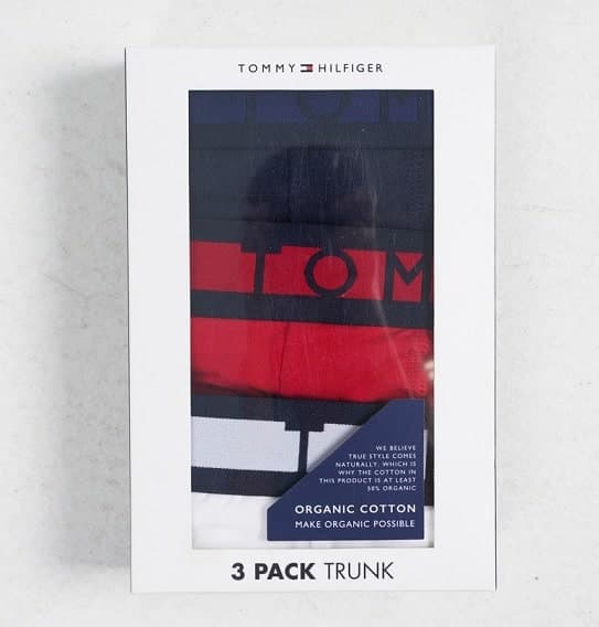 Tommy Jeans 3-Pack Ανδρικά Μπόξερ 20.95€ στο Cosmos Sport