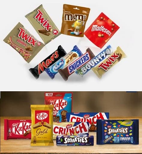 Προσφορές σε σοκολάτες στα μεγάλα Super Market