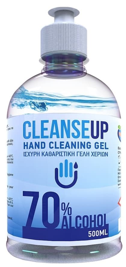 Cleanseup Αντισηπτικό Τζελ 500ml και άλλα είδη προστασίας