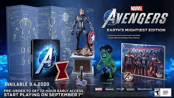Avengers Game ps4- Η συλλεκτική έκδοση