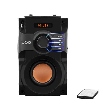 uGo UBS-1589 Soundcube 10W Bluetooth Wireless Speaker Black