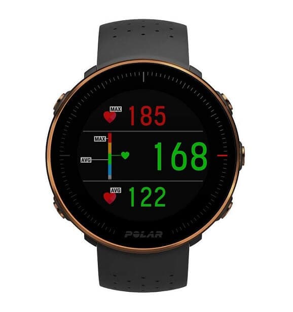 Polar Vantage M (M-L Black / Black Copper)