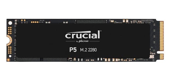 Crucial P5 SSD 500GB M.2 NVMe