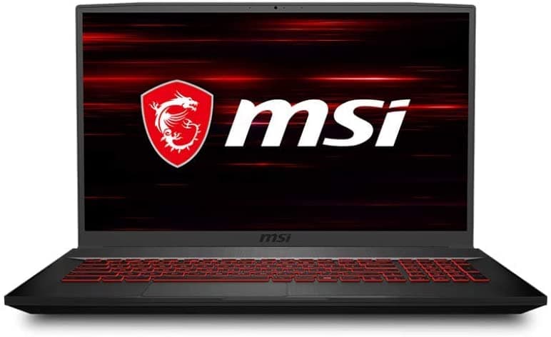 MSI GF75 Thin 10SER-427XES (17.3" FHD IPS 144Hz / i7-10750H / 16GB / 512GB / RTX 2060 / No OS)