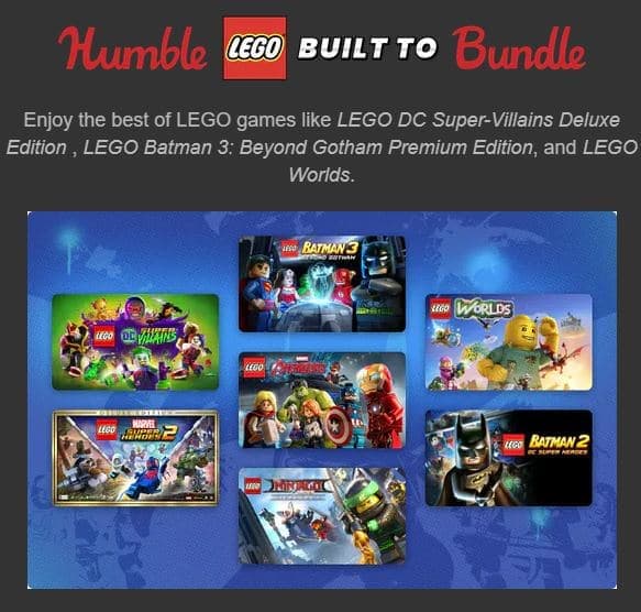 Humble LEGO Built to Bundle