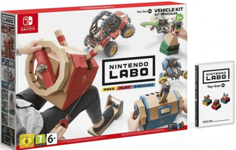 Nintendo Labo Vehicle Kit [Switch] 20.99€, ΚΩΤΣΟΒΟΛΟΣ