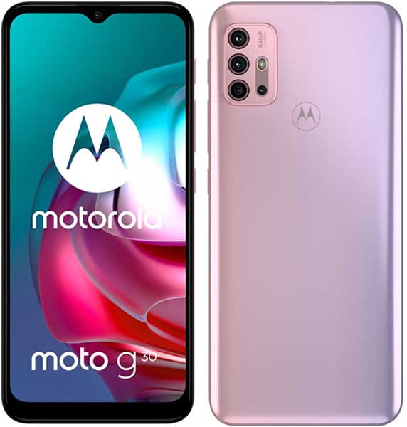 Κινητό Motorola Moto G30 128GB 6GB Dual SIM Pastel Sky