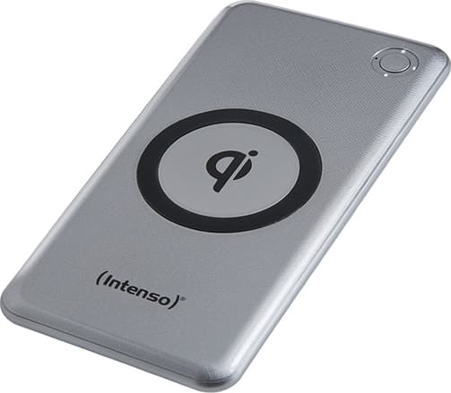 Powerbank ασύρματης &amp; ενσύρματης φόρτισης INTENSO WP10000 Ασημί