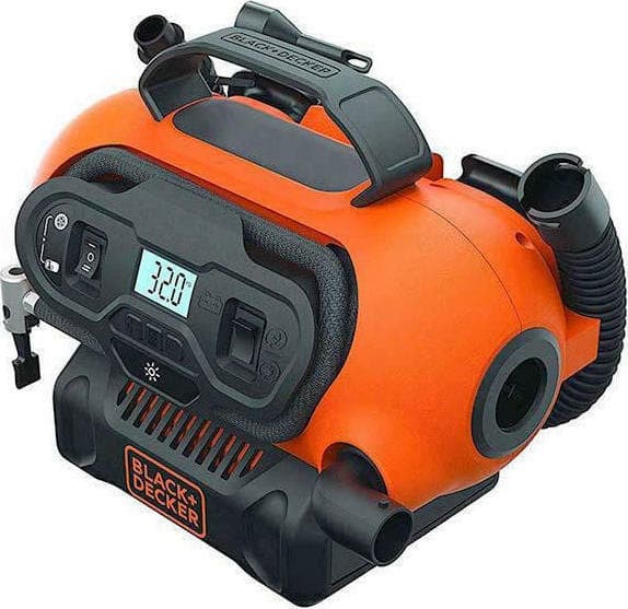 Αεροσυμπιεστής Black &amp; Decker 160PSI 11BAR 18V 220V 12V BDCINF18N