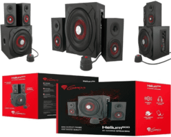 Genesis NCS-0856 Helium 600 60W RMS 2.1 Gaming Surround Speakers, 42.90 ευρώ, e-shop (Crazy Sundays)