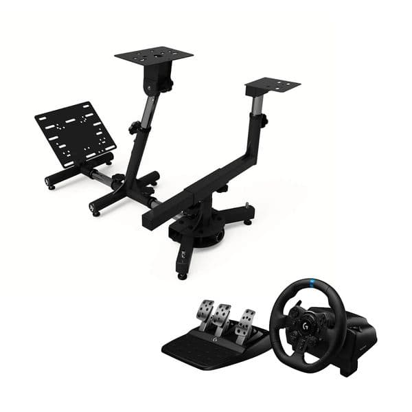 Τιμονιέρα Logitech G923 PS5/PS4 &amp; Arozzi Velocita Black Racing Simulator Stand 389€ από Κωτσόβολο