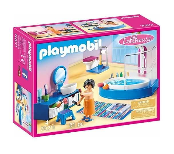Playmobil Dollhouse: Πολυτελές Λουτρό με Μπανιέρα  |  paixnideniapoliteia.gr