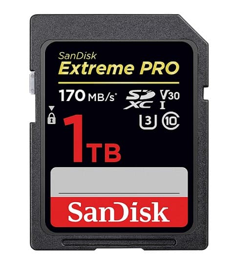 SanDisk Extreme PRO SDXC UHS-I 1ΤΒ