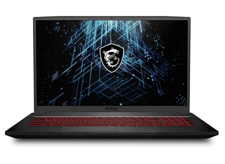 MSI GF75 Thin 10UE-017XES (17.3" FHD 144Hz, i7-10750H, 16GB, 512GB, RTX 3060, No OS)