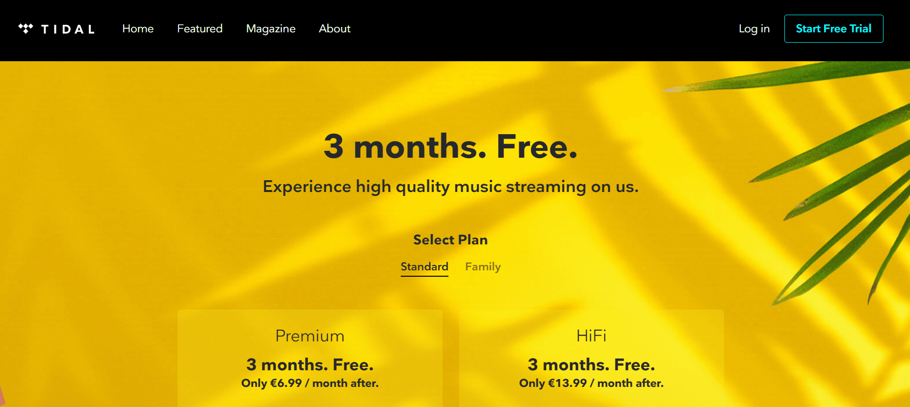 3 Μήνες Δωρεάν Tidal σε νέους λογαριασμούς