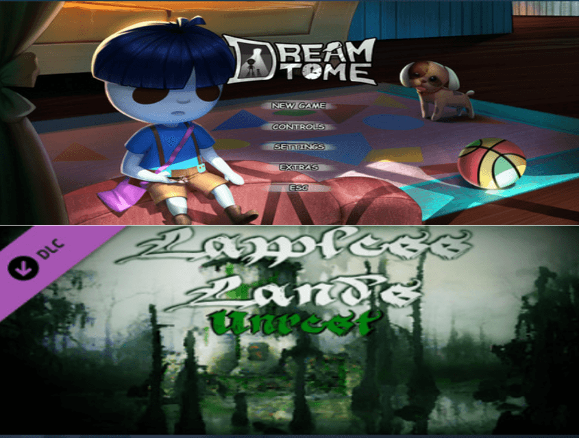 Δωρεάν τα DreamTime (PC Game) και Lawless Lands Unrest (Standalone DLC), από Indiegala