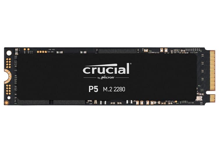 Crucial P5 1TB SSD (M.2 NVMe) 97.77€ - Amazon DE