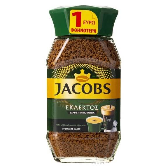 Jacobs Στιγμιαίος Καφές Εκλεκτός 100gr