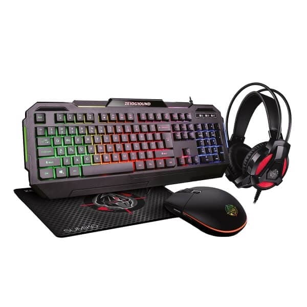 Σετ Gaming ZeroGround Sumiko 4 σε 1 με 29.90€ - Γερμανός