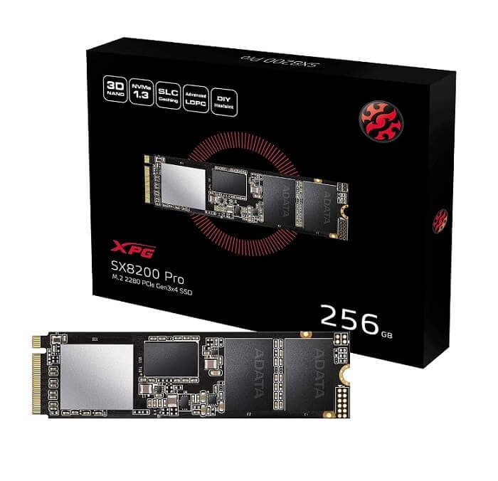 Adata XPG SX8200 Pro 256GB SSD M.2 NVMe 35.75€ - Amazon.es