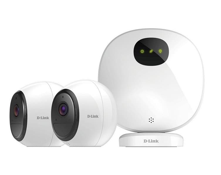 D-Link DCS-2802KT-EU security kit (Control Hub και 2 ασύρματες κάμερες)