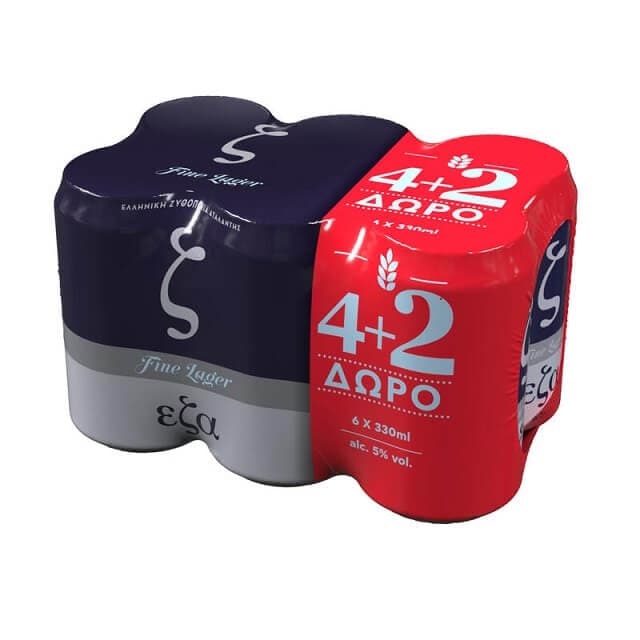 Eζα Μπύρα εξάδα 6 x 330ml