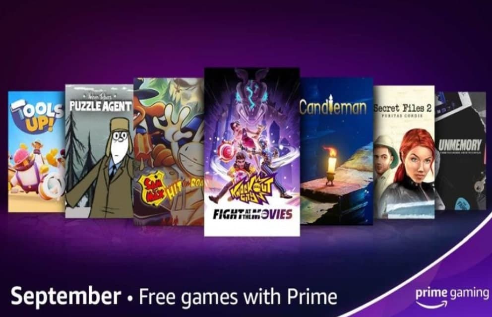 Δωρεάν με το Amazon Prime Gaming ( με κλειδιά), τα: Knockout City, Sam &amp; Max Hit the Road, Candleman The Complete Journey, Puzzle Agent, Secret Files 2: Puritas Cordis, Unmemory &amp; περιεχόμενο εντός παιχνιδιού για το Brawlhalla, το Genshin Impact