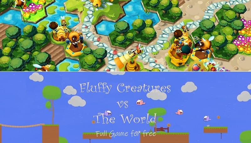 Δωρεάν τα BeeFense και Fluffy Creatures VS The World (PC Games) από Indiegala