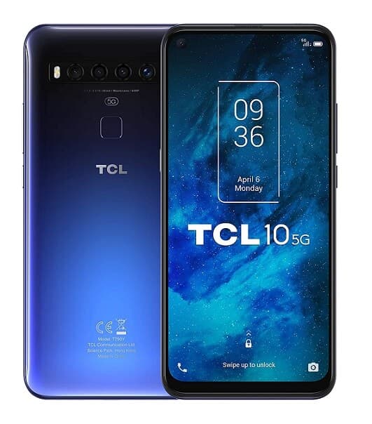 TCL 10 5G (6GB/128GB) Chrome Blue