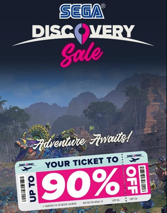 The SEGA Discovery Sale στο Steam - Εκπτώσεις σε παιχνίδια της Sega