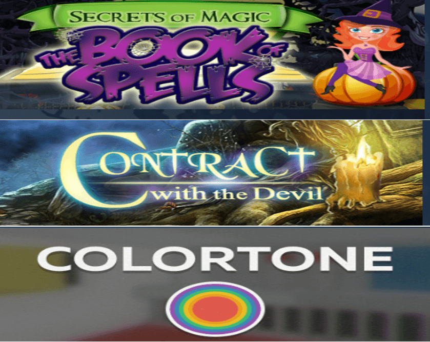 Δωρεάν 3 παιχνίδια για PC τα: Secrets of Magic: The Book of Spells, Contract With The Devil και Colortone, από Indiegala
