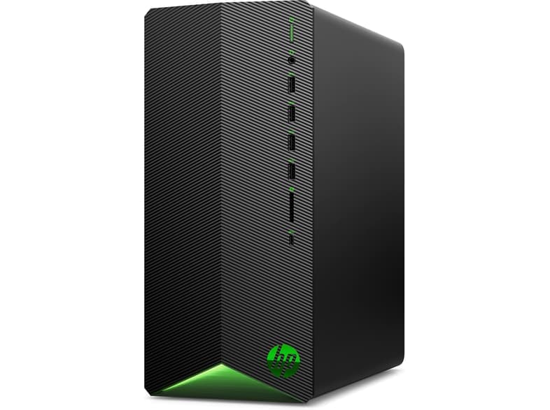 HP Gaming Desktop με RTX 3060 Ti (Ryzen 7-5700G / 16GB / 256GB SSD / 1TB HDD)
