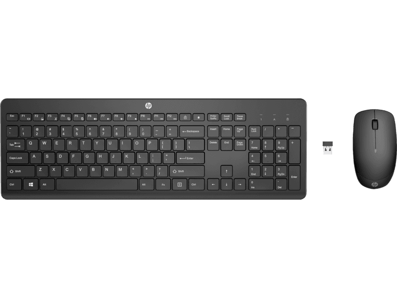 Σετ Ασύρματο Πληκτρολόγιο &amp; Ποντίκι HP 230 Αγγλικό US