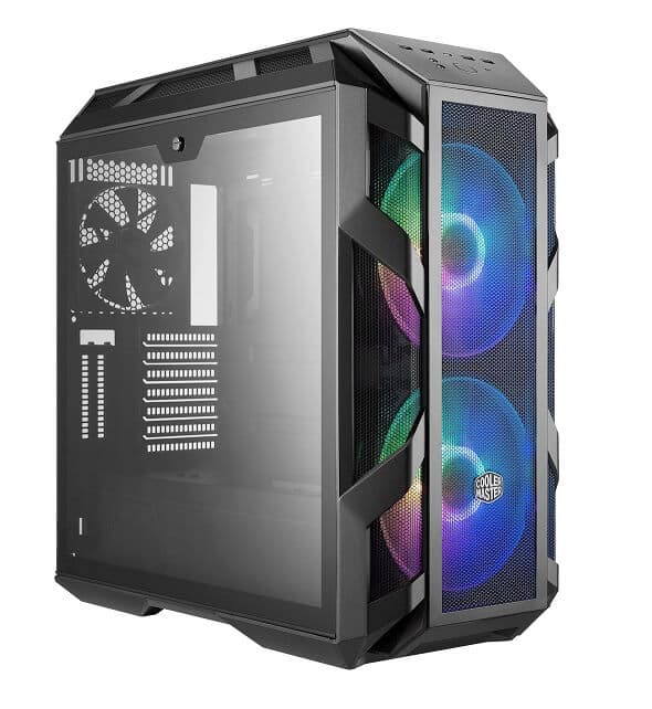 CoolerMaster MasterCase H500M Gaming Midi Tower Κουτί Υπολογιστή με Πλαϊνό Παράθυρο και RGB Φωτισμό Μαύρο @ you.gr