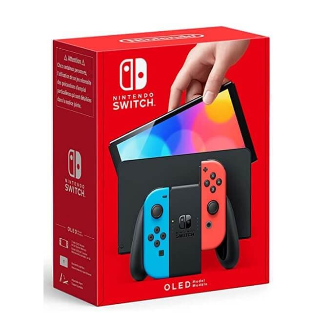 Nintendo Switch (OLED) 330€ - Amazon FR   (κατόπιν παραγγελίας)
