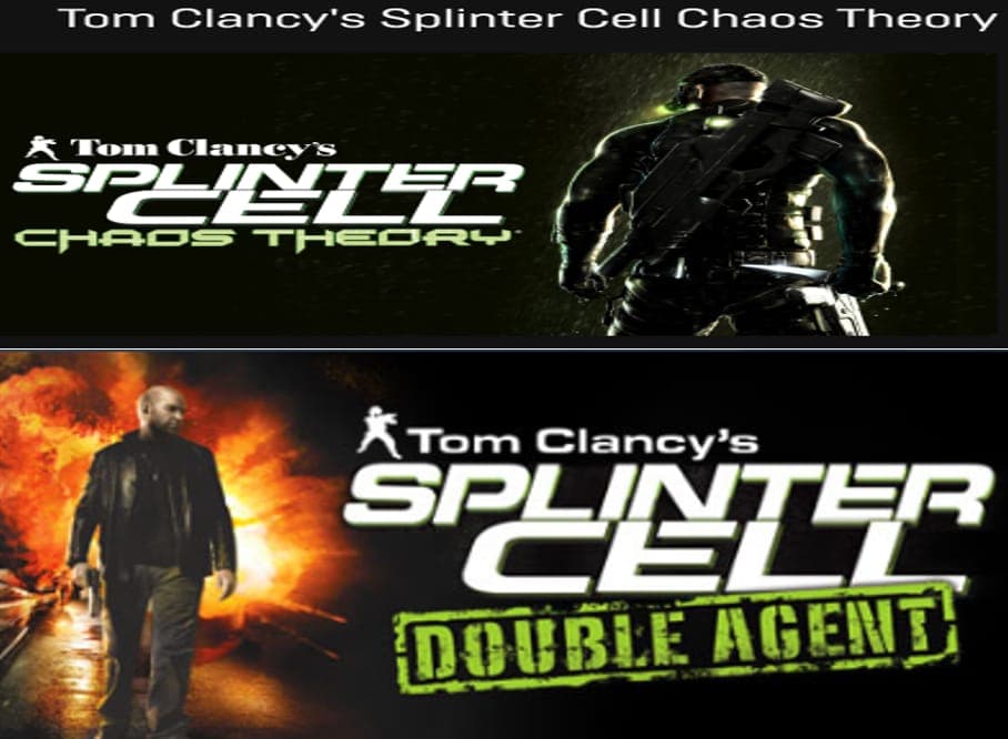 Δωρεάν έως 25 Νοεμβρίου,  τα Tom Clancy’s Splinter Cell: Chaos Theory και Tom Clancy's Splinter Cell Double Agent, από την Ubisoft