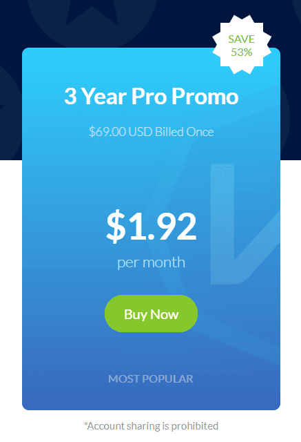 Windscribe PRO 3 years [$64.00 USD - 61.59€]