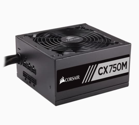Τροφοδοτικό Corsair CX750M (750W, Semi Modular, 80+ Bronze) 62.82€ - Amazon ES