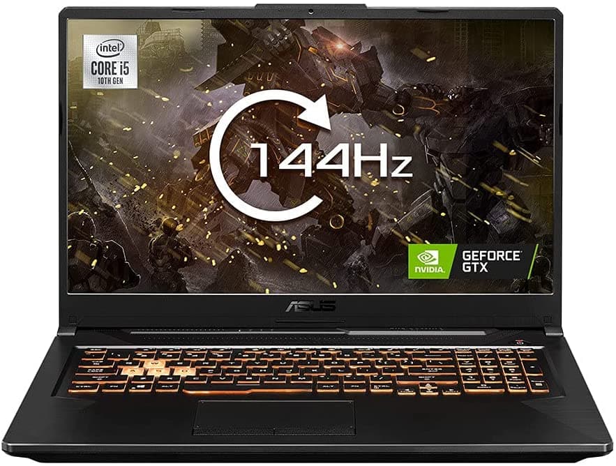 Asus TUF Gaming ‎F17 FX706HEB-HX086T (17.3" FHD IPS 144Hz / i5-11400H / 8GB / 512GB / RTX 3050Ti / Windows 10)