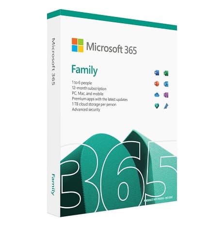 Microsoft Office 365 Family (6 άτομα PC/MAC)