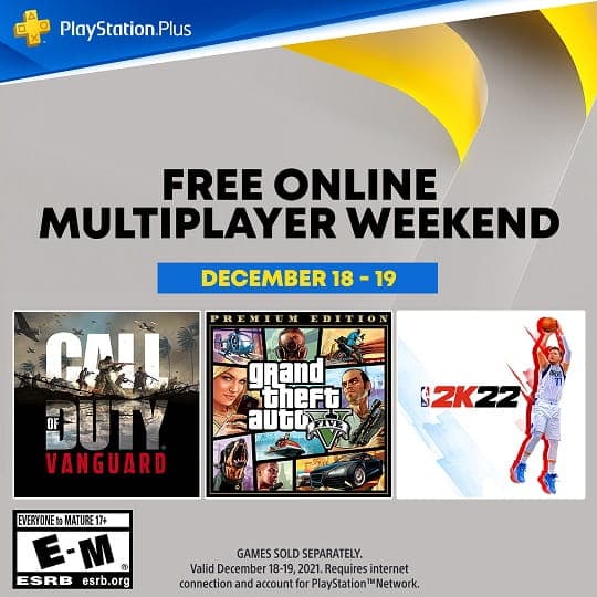 PS Plus Multiplayer gaming δωρεάν ΣΚ