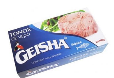 Τόνος Geisha Σε Νερό/Ηλιέλαιο 2x160gr
